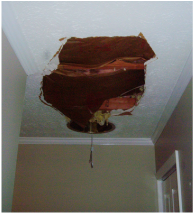 Ceiling repair in Asheville, NC