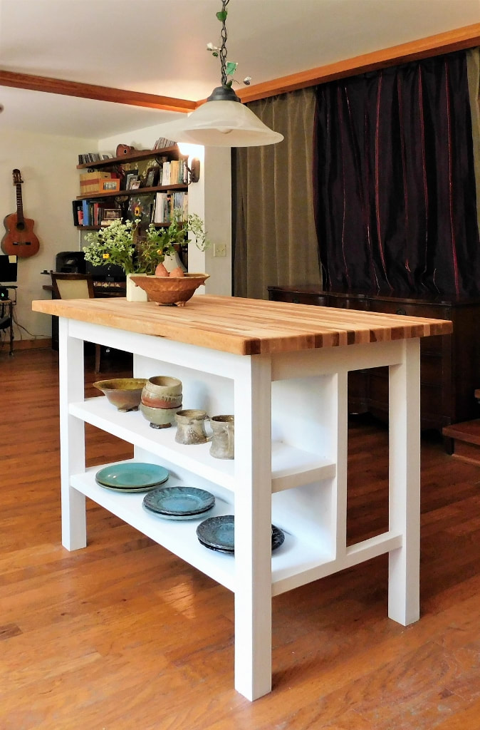Custom Kitchen Islands Asheville Nc, How To Turn A Table Into Kitchen Island