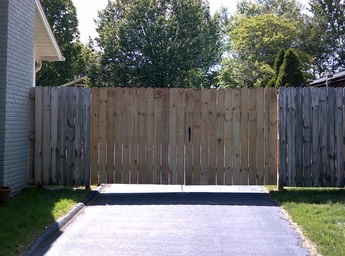 Picture of the finished gate