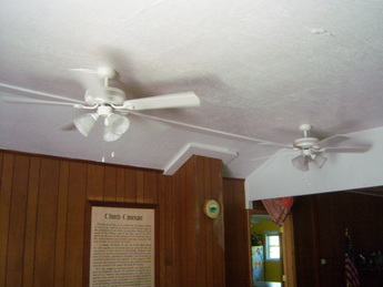 New ceiling fan installation