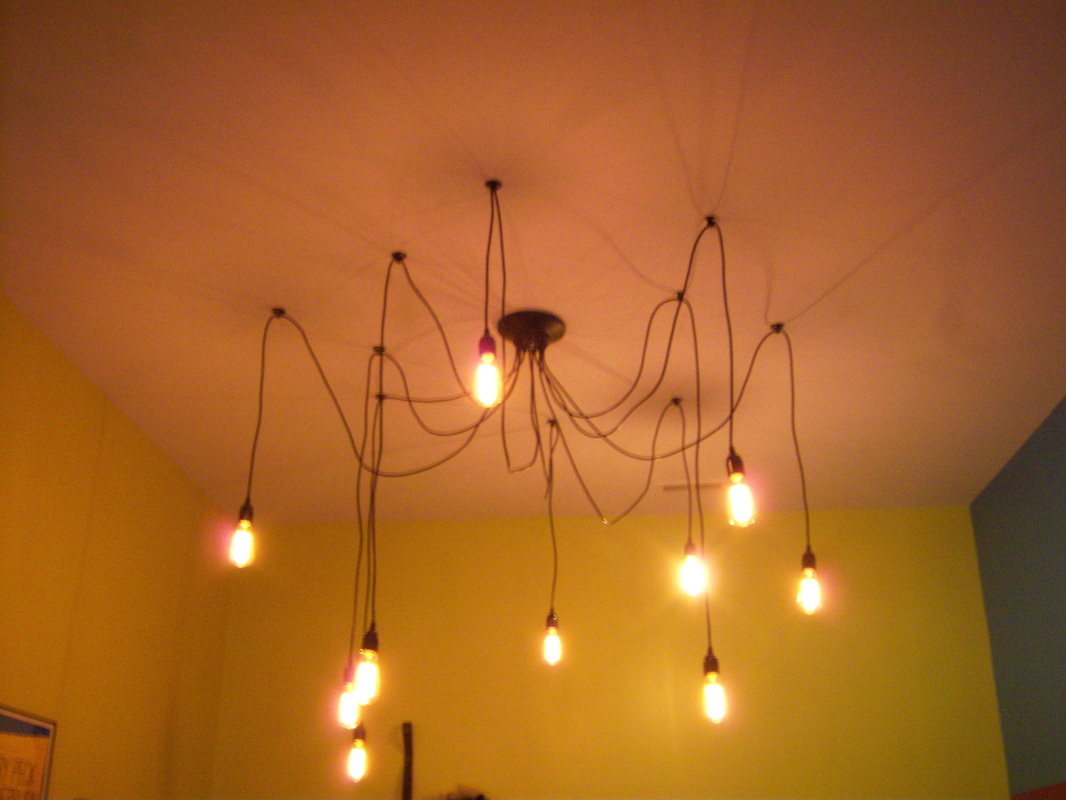 Light fixture - chandelier installation