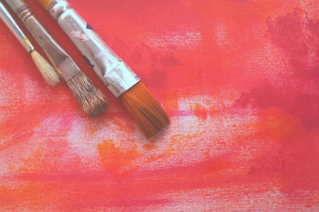 Picture of a red painting
